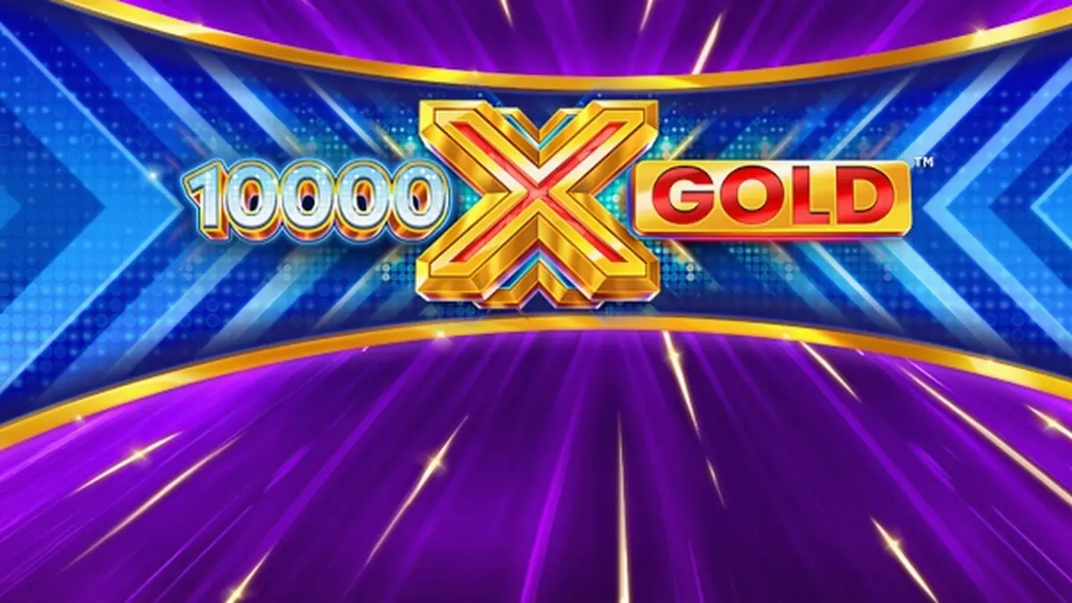 Slot 10,000 X Gold com tema de fortuna e ouro